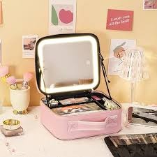 Estuche de Maquillaje Portátil con Espej
